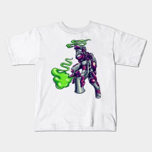 astronaut spraying Kids T-Shirt